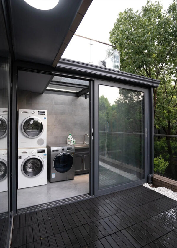 Aluminum Glass slidingDoor