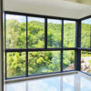 Aluminium slide window