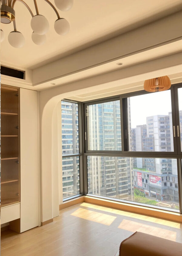 Broken Bridge Aluminum sliding Window